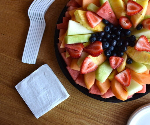 Fresh Cut Fruit & Cheese Platter