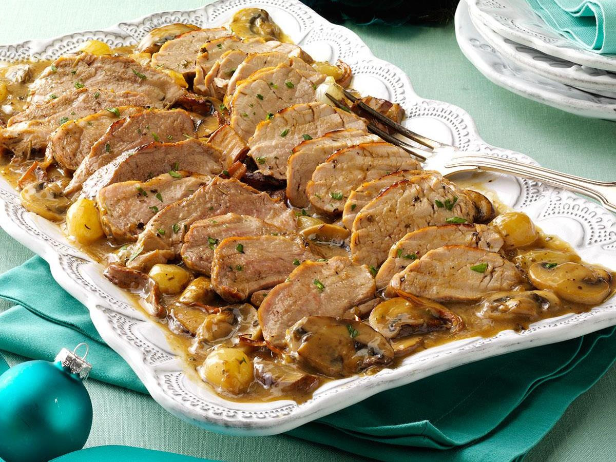 Pork Tenderloin Marsala